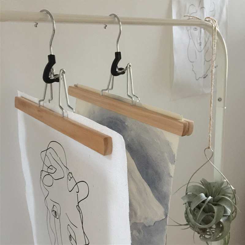 Kẹp gỗ mini dùng treo tranh vải tiện dụng | BigBuy360 - bigbuy360.vn