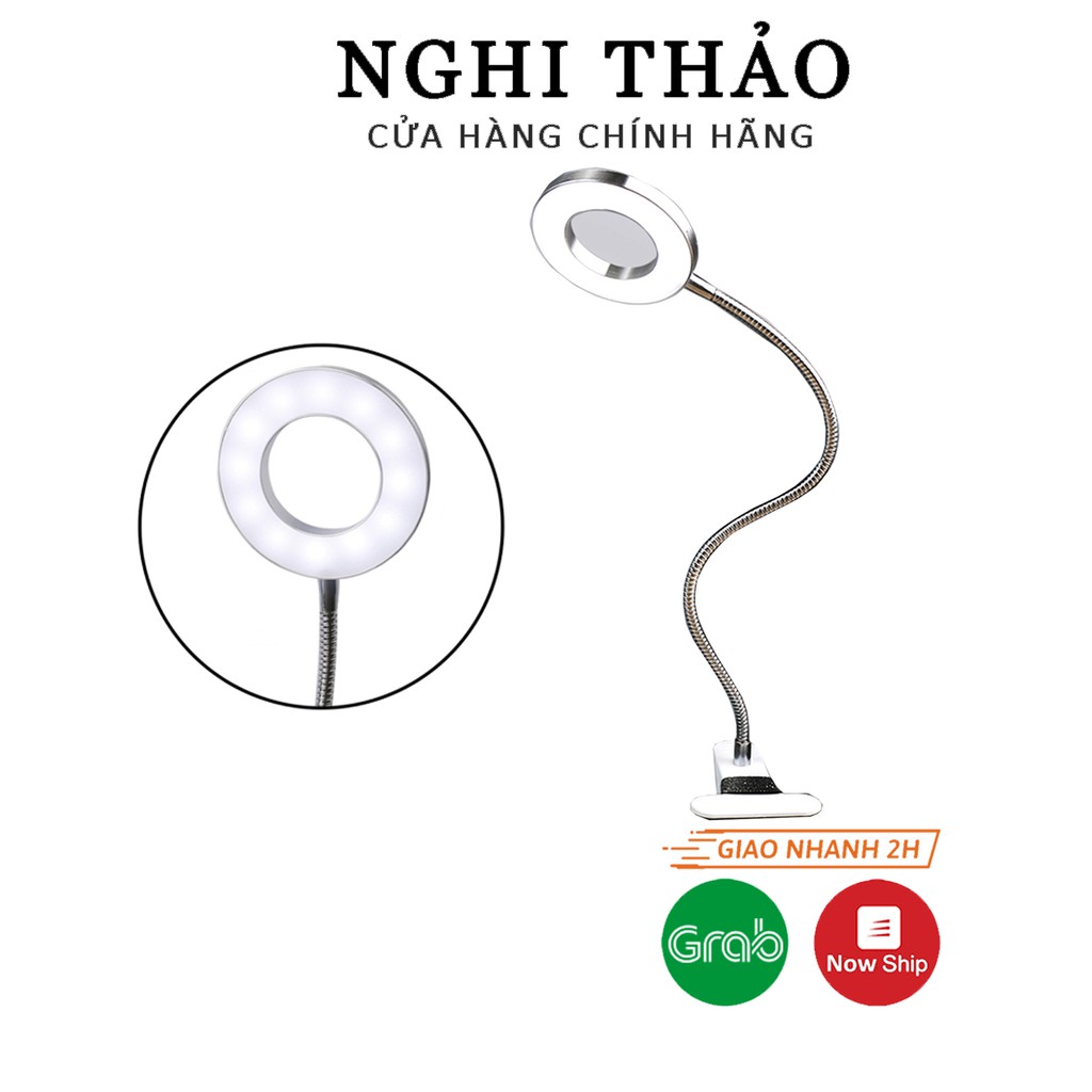 Đèn nối mi để bàn , đèn led kẹp bàn