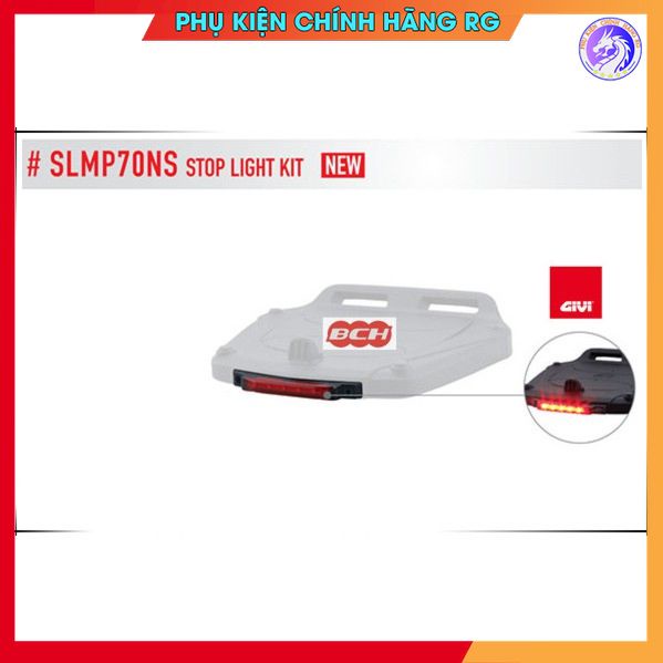 Đèn led cảnh báo dừng Givi SLMP70NS gắn đế thùng Givi chính hãng