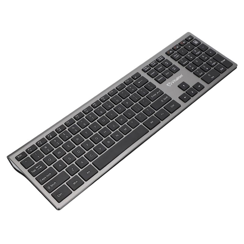 Bàn phím siêu mỏng 2.4G USB LED không dây chất lượng cao | BigBuy360 - bigbuy360.vn