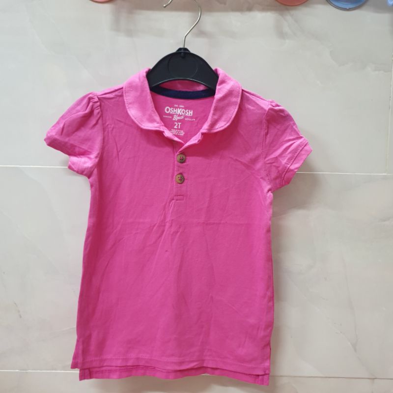 Áo thun polo bé gái vải cotong (hàng vnxk lẻ xai)