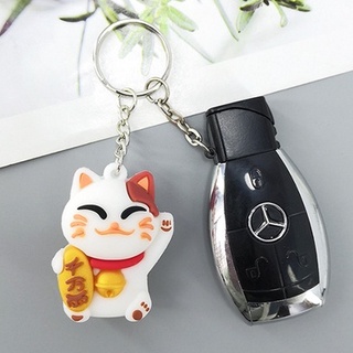 Móc khóa mèo thần tài may mắn