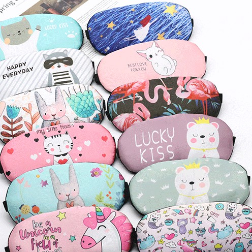 Bịt mắt đi ngủ cute ( loại có túi gel làm mát mắt )