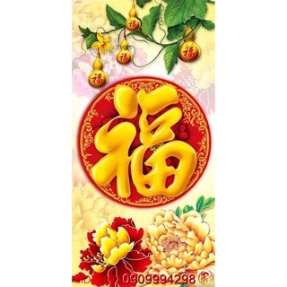 Tranh dán tường 3d hoa mẫu đơn