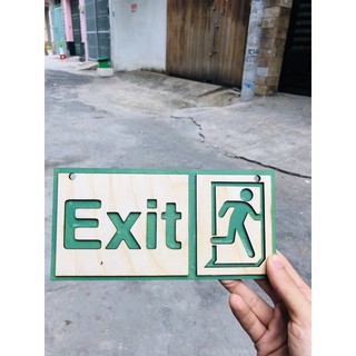 Bảng Gỗ : EXIT
