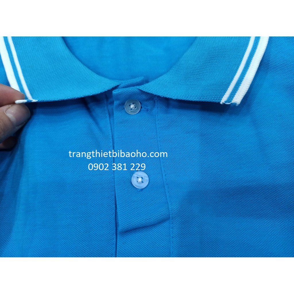 [ĐỒNG PHỤC] - Áo thun đồng phục Polo nam nữ cổ bẻ tay ngắn - hình thật đủ size, màu
