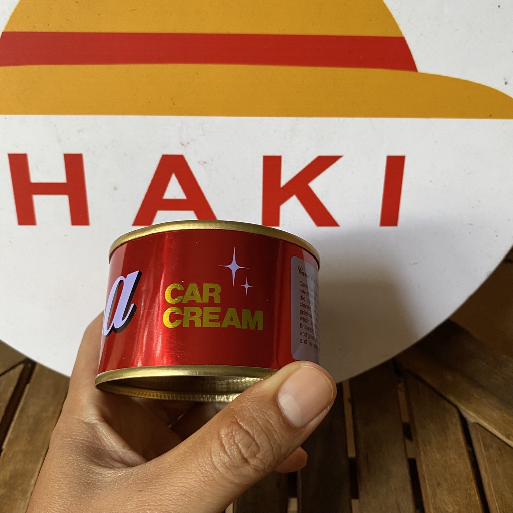 Cana đánh bóng xe, kem đánh bóng xe, xóa xước nhẹ: tạo bóng bề mặt sơn  ô tô, xe máy Cana Car Cream Thái Lan