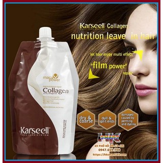 DẦU HẤP TÓC COLLAGEN KARSEELL MACA 500 ML