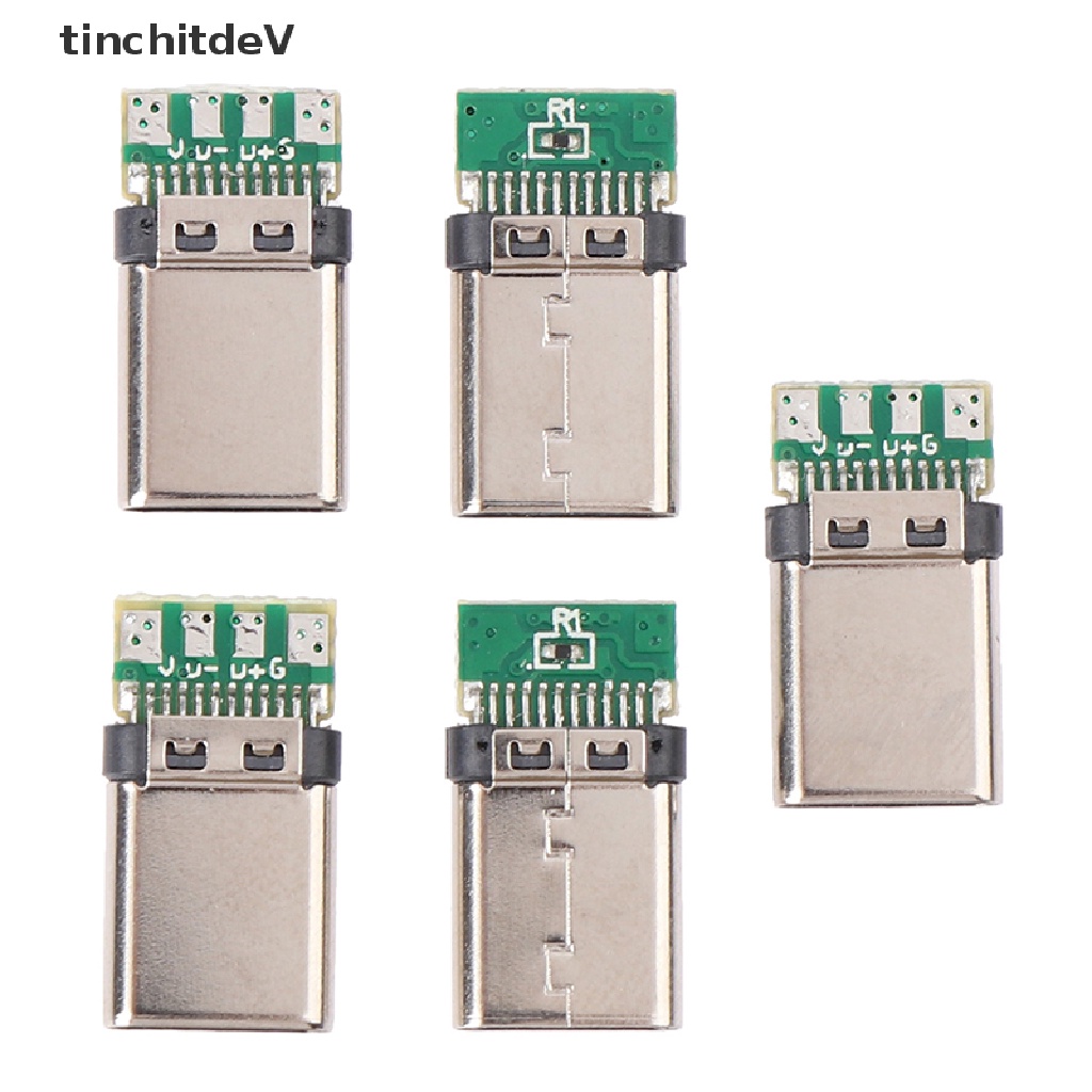 Set 5 Đầu Nối USB 3.1 Type C Cho Bảng Mạch PC DIY