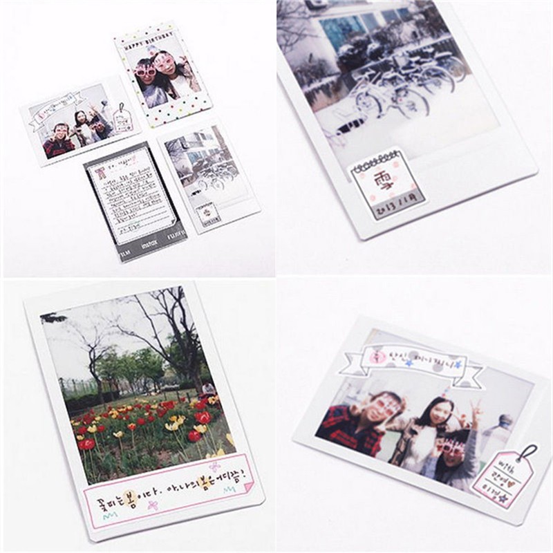 Bộ 6 Tờ Sticker Hình Lịch Dán Sổ Tay