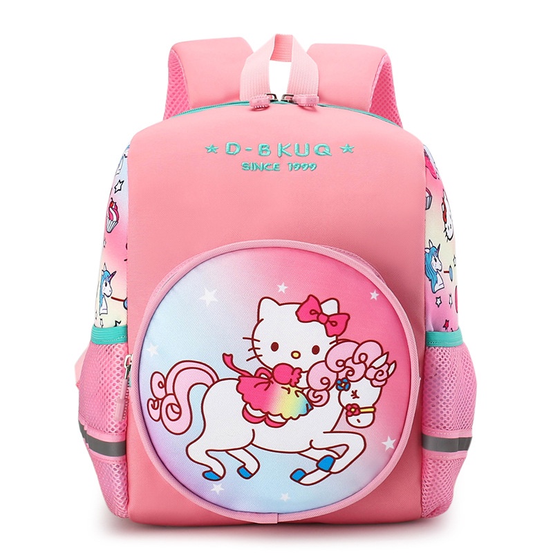 M&b Ba Lô Đi Học Nylon Chống Thấm Nước Hình Hoạt Hình Paw Patrol Hello Kitty Cho Trẻ Mẫu Giáo