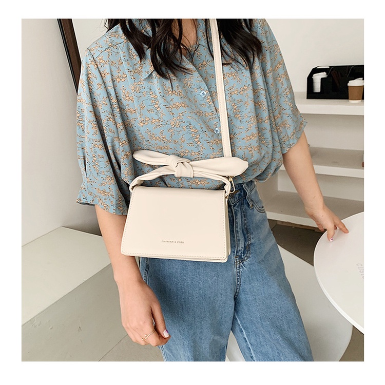 IELGY Túi Đeo Chéo Hình Vuông Cỡ Nhỏ Phối Dây Đeo Sợi Xích Thời Trang Cho Nữ