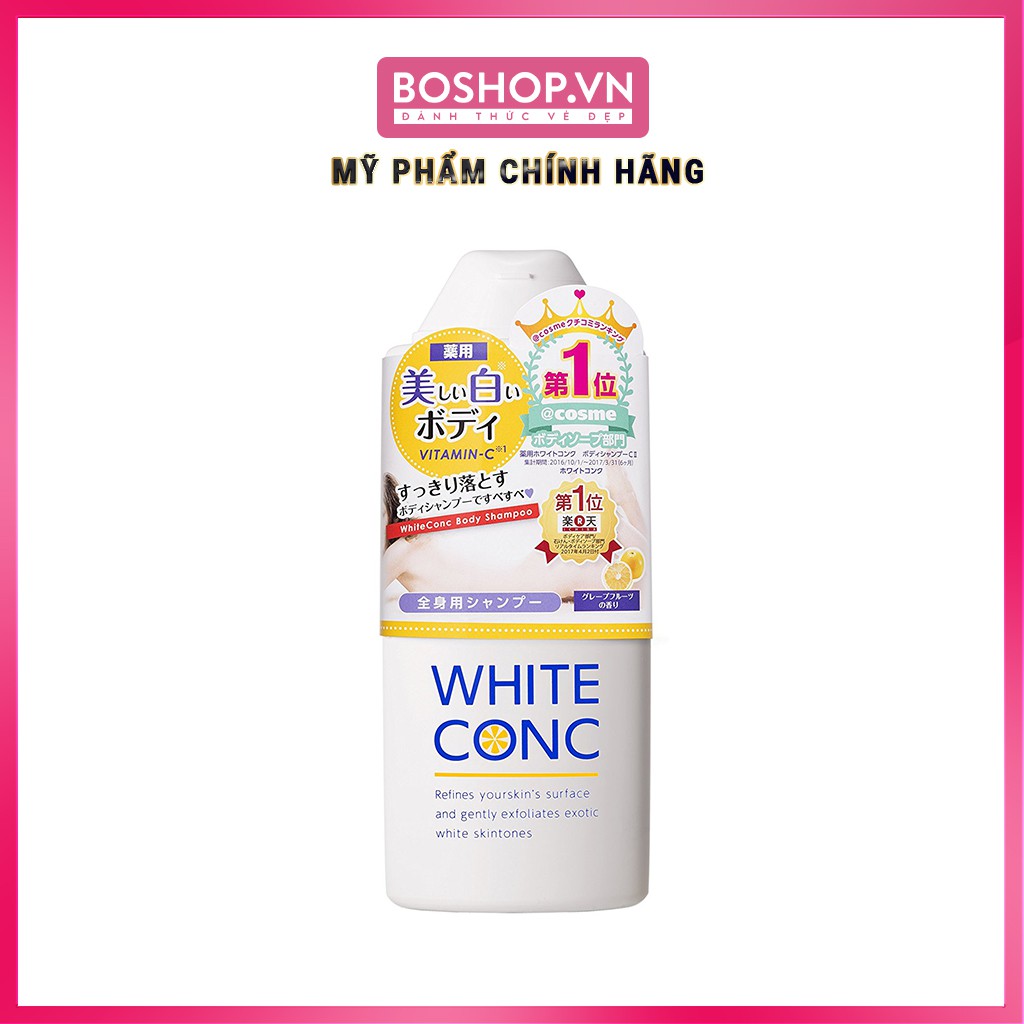 Sữa Tắm Dưỡng Trắng Da White Conc 360ml