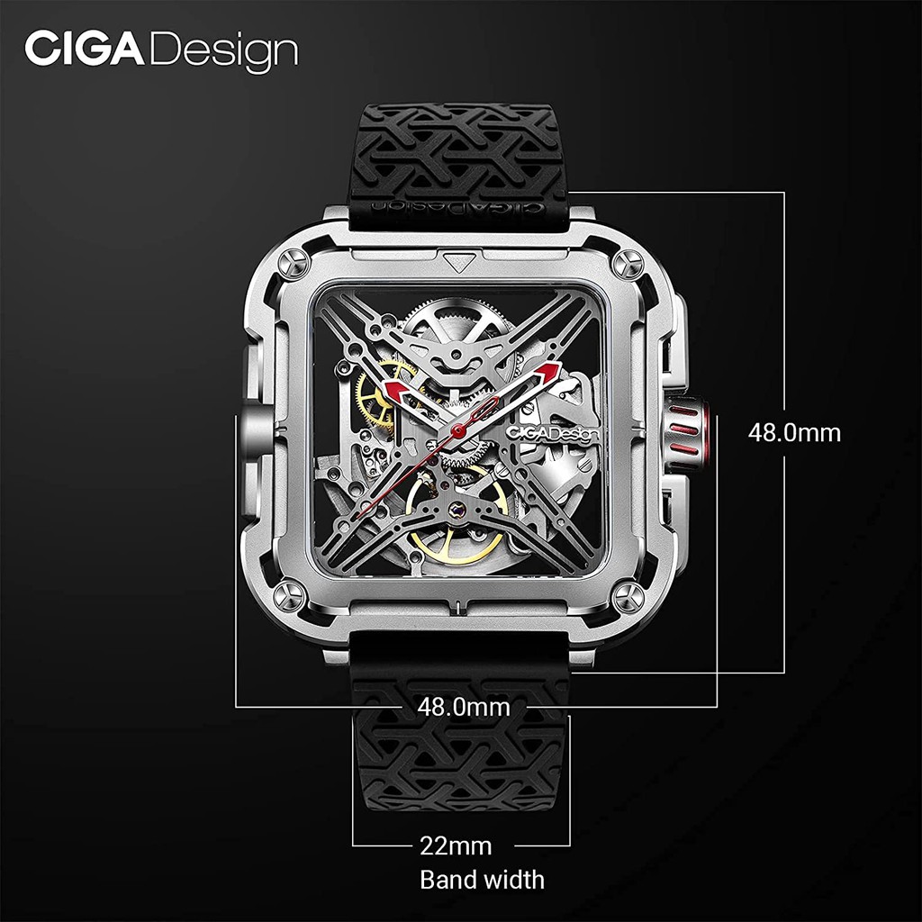 Đồng hồ Cơ Nam Xiaomi CIGA Design X Series  - Space Silver