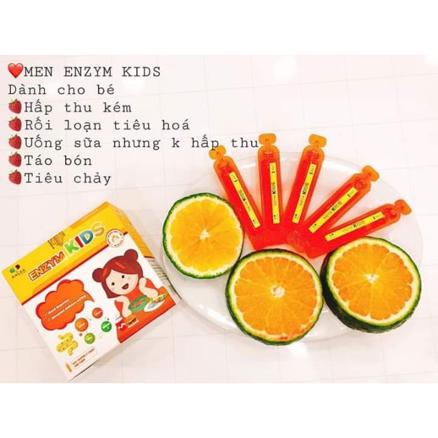 ENZYM KID enzym ăn ngon cho bé biếng ăn, chậm tăng cân