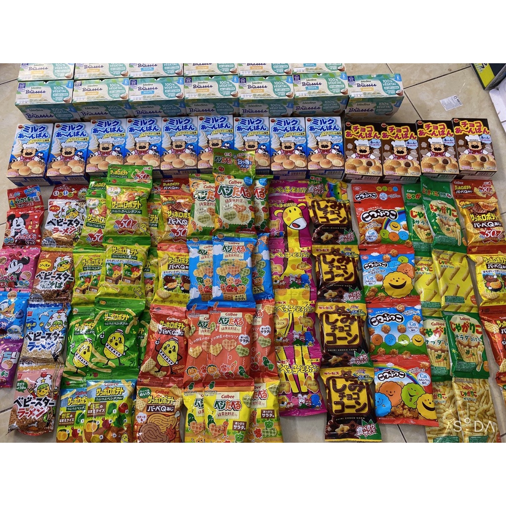 Bánh snack Callbee Nhật Bản cho bé từ 1 tuổi. Date 11/2023 - Sweet Baby House
