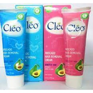Kem bơ tẩy lông cleo sạch lông trong 3 phút