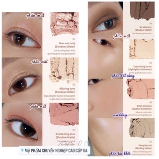 (Hàng Thanh Lý) Bảng mắt Clio Dreamy Moment (gồm màu mắt, khối và má hồng)