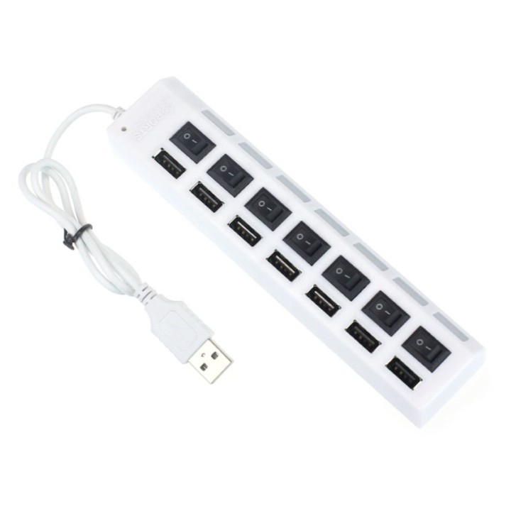 HUB USB TTSHOP 7 CỔNG CÓ CÔNG TẮC