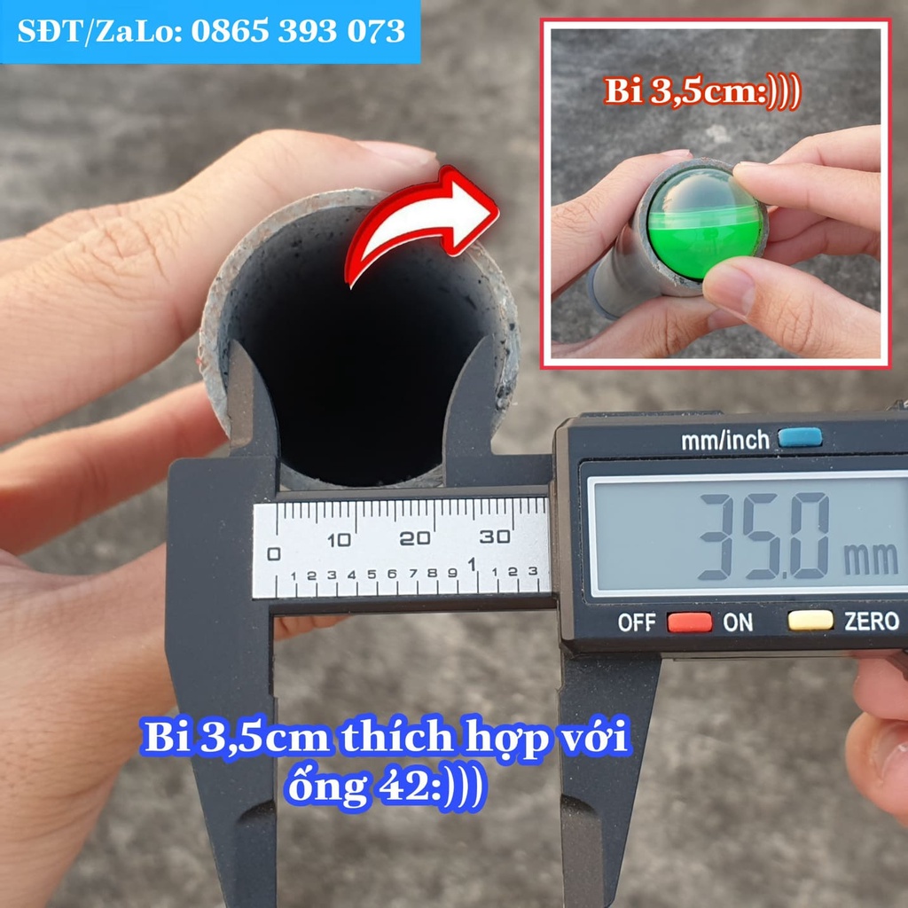 Bi nhựa 35mm giá Cực Rẻ