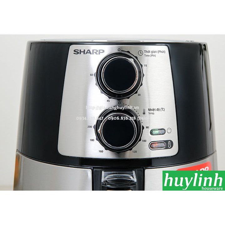 [Mã ELMS4 giảm 7% đơn 500K] Nồi chiên không dầu Sharp KF-AF42MV-ST - 4.2 lít