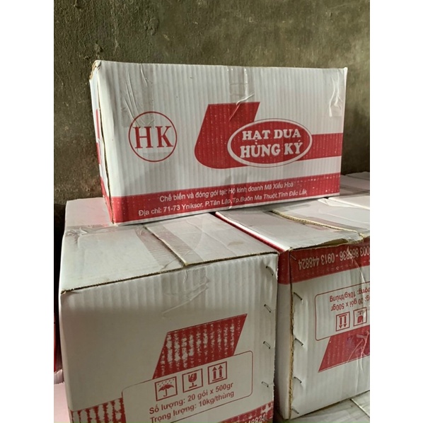 Túi 500g hạt dưa Đặc Biệt không phẩm màu Hùng Ký