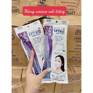 Khẩu trang umino 4 lớp Kháng khuẩn chống bụi mịn