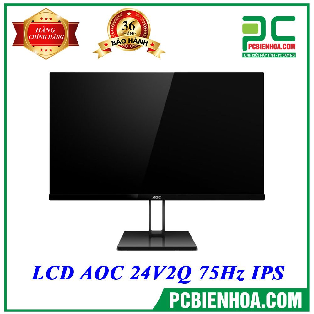 LCD AOC 24V2Q 75HZ IPS SIÊU MỎNG | BigBuy360 - bigbuy360.vn