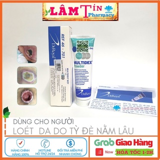 Bột Multidex gel 45gr chuyên gia vết thương, vết bỏng, vết loét nằm lâu