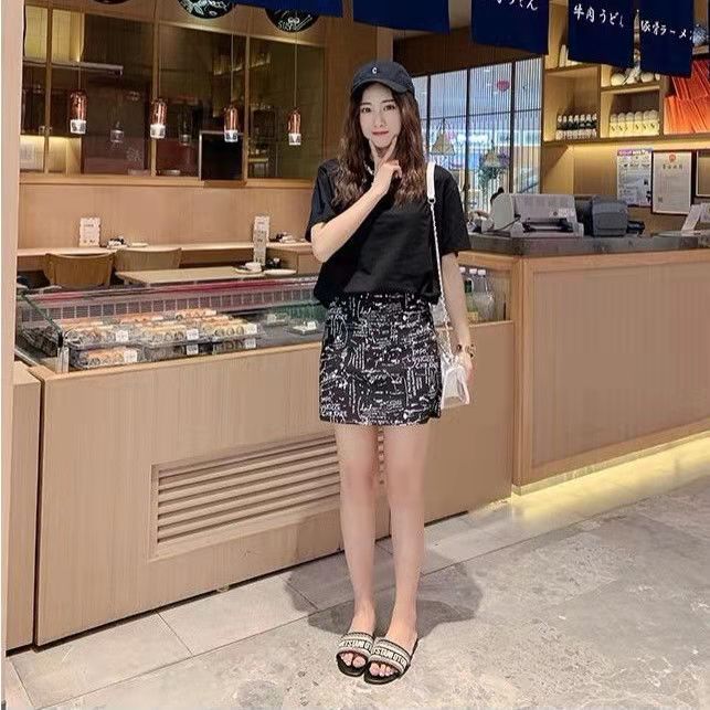 [Mã FAGREEN55 giảm 10% tối đa 30K đơn 99K] Chân Váy Chữ A In Họa Tiết Thời Trang Hè 2021 Cho Nữ | BigBuy360 - bigbuy360.vn