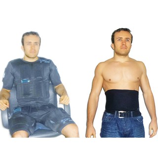 Đai nịt bụng giảm mỡ Sweat Belt (Đen)