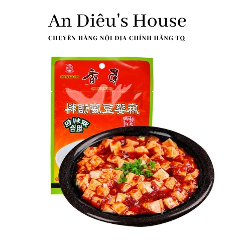 Đậu phụ cay tứ xuyên -  Gói Sốt đậu phụ cay Trung Quốc