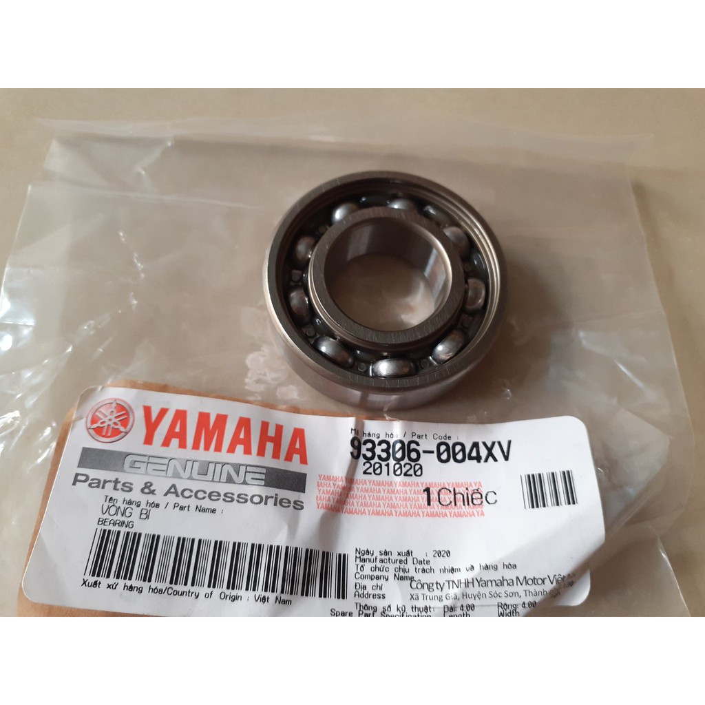 Vòng bi (Bạc đạn) cùi nhông 6004 Yamaha