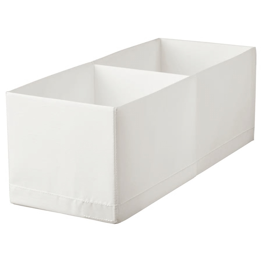 Hộp chia đồ, quần áo đồ lót Stuk IKEA - loại cao 18cm