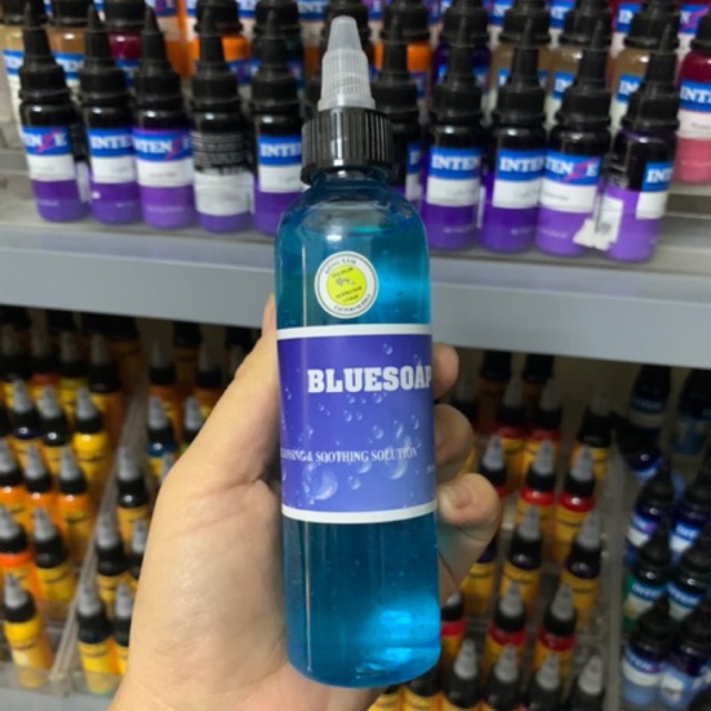 Dung dịch vệ sinh hình xăm bluesoap 4oz