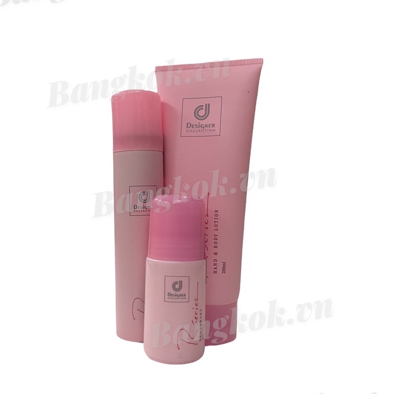 Combo Dưỡng thể + lăn + Xịt toàn thân hương nước hoa Rseries Malaysia