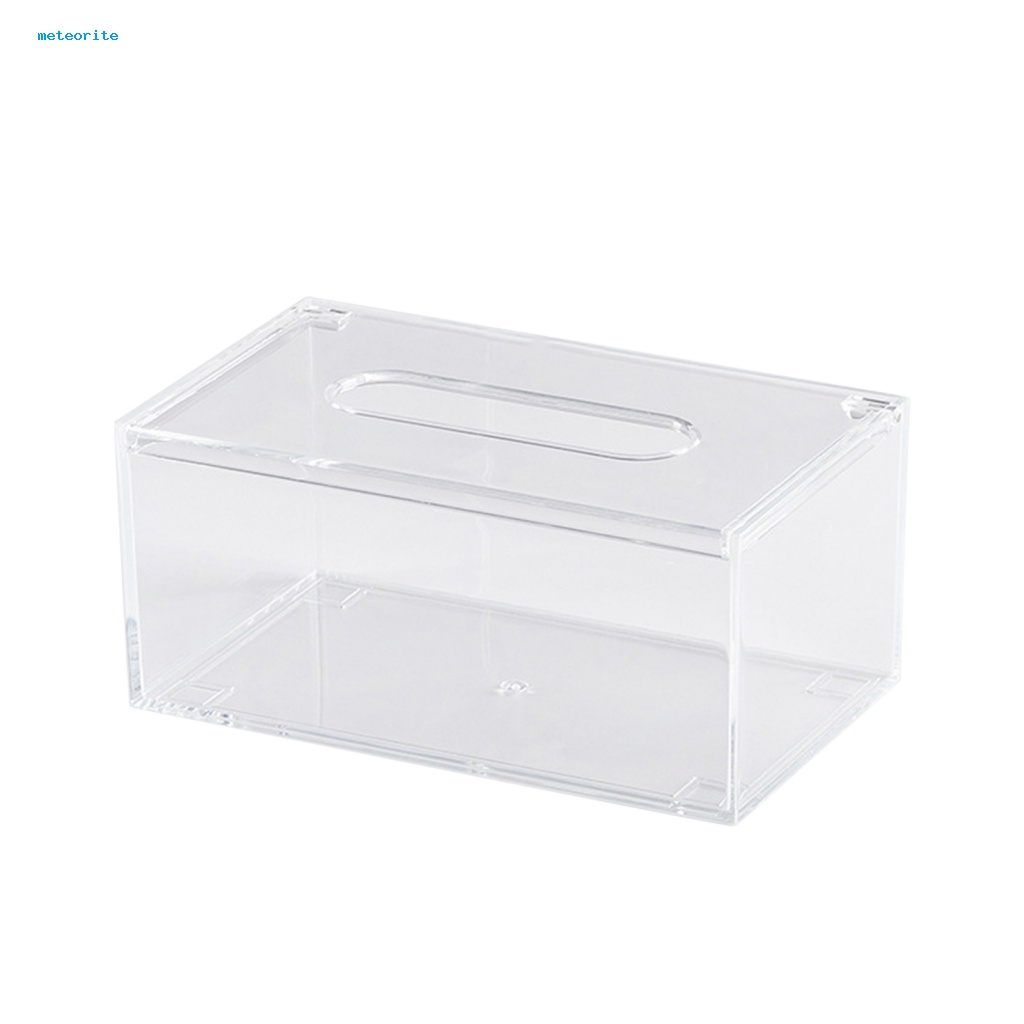 Hộp Đựng Khăn Giấy Bằng Acrylic Trong Suốt Đa Năng Tiện Dụng