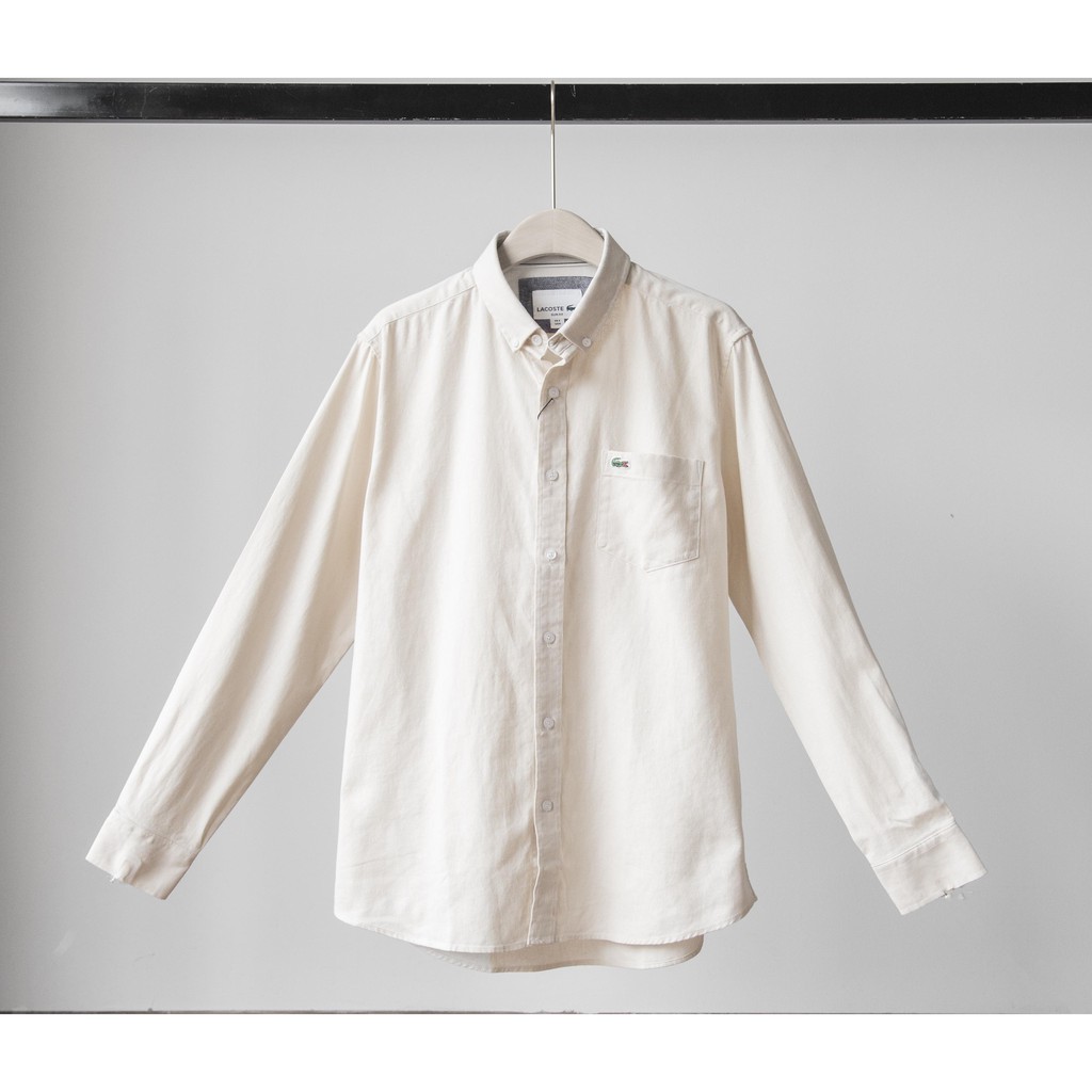 Áo sơ mi nam cổ bẻ dài tay chất vải đũi cao cấp