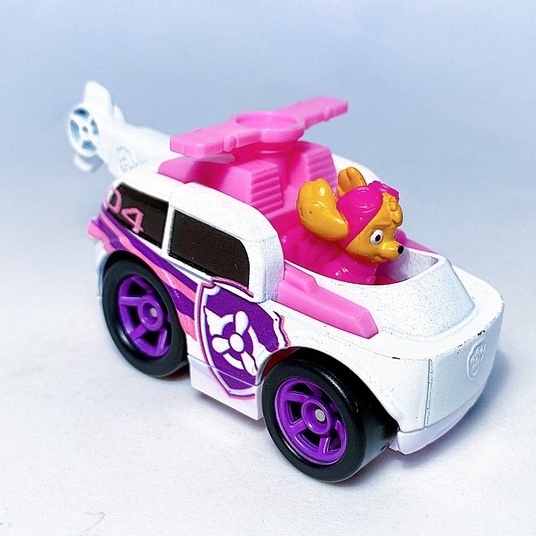 Xe chó cứu hộ Skye - Paw Patrol Full box - True Metal - Hàng chính hãng Spin Master - Hasbro