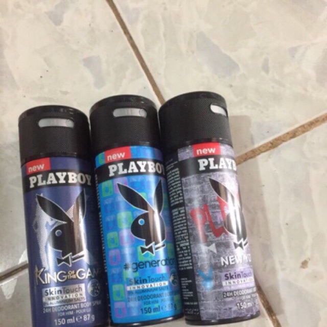 Xịt khử mùi playboy