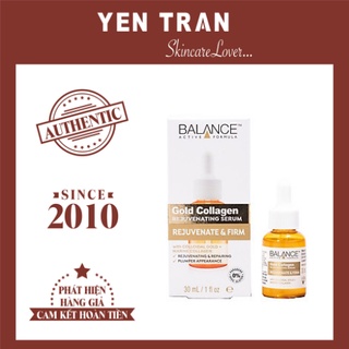 Tinh Chất Tái Tạo Da Chống Lão Hóa Balance Gold Collagen Rejuvenating Serum 30ml