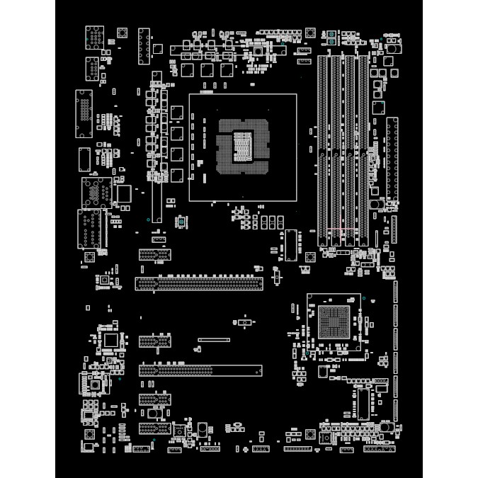 Sơ đồ mạch Boardview main Asus STRIX B250H GAMING rev 1.02