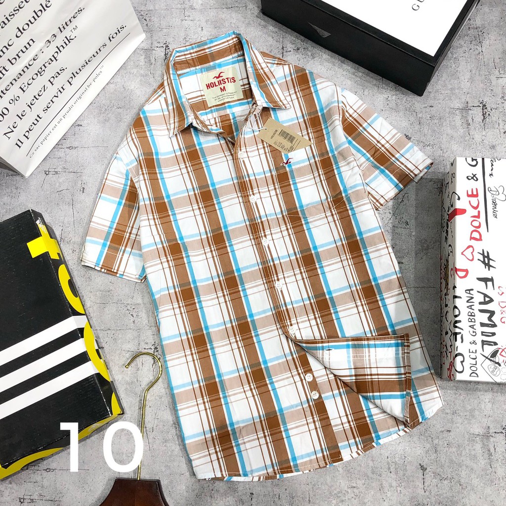 Áo sơ mi nam ngắn tay công sở bigsize cao cấp xuất khẩu SMHOL - 10