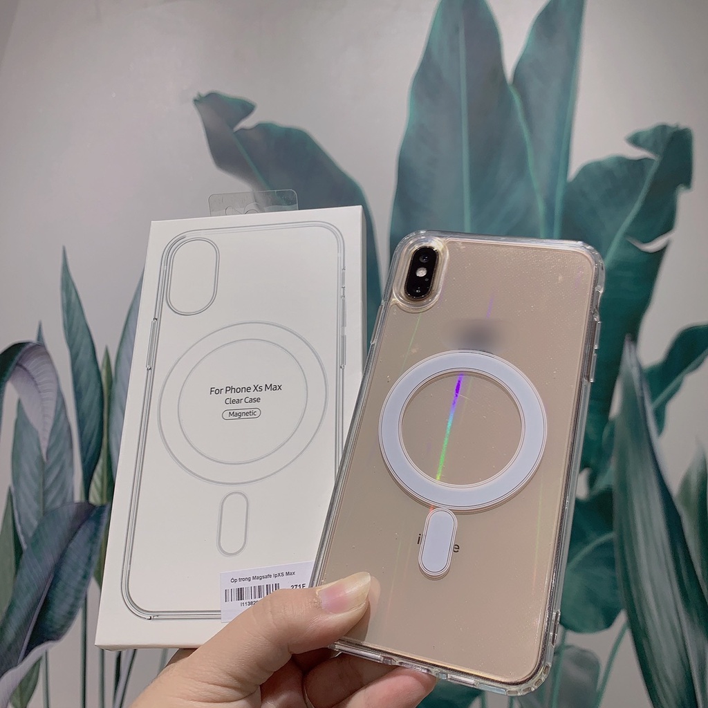 Ốp điện thoại hổ trợ sạc nhanh không dây Magsafe dành cho X Xs Xsmax