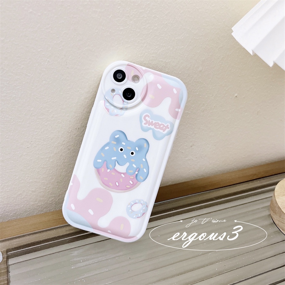 Ốp Điện Thoại Mềm Họa Tiết Chấm Bi Bảo Vệ Ống Kính Máy Ảnh Cho iPhone 14 13 12 11 Pro Max SE2020 X XR Xs Max 7 8 Plus
