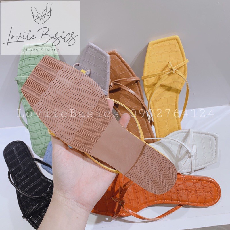 DÉP NỮ LOVIIE BASICS - DÉP NỮ XỎ NGÓN - DÉP NỮ QUAI KẸP THỜI TRANG - DÉP NỮ XỎ NGÓN ĐẾ BỆT - DÉP NỮ ĐẾ BỆT D1111