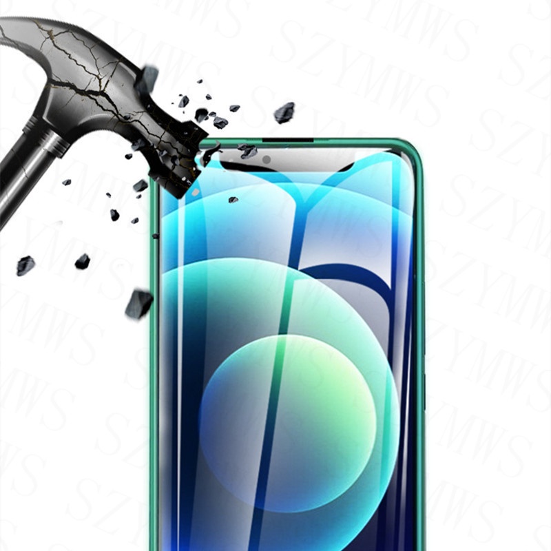 Kính Cường Lực Dạ Quang Bảo Vệ Màn Hình Cho iphone 15 14 13 12 11 pro max xs max x xs