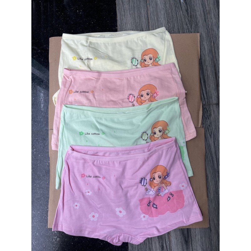 Quần chip đùi 1set 4cái 4màu mã QR055