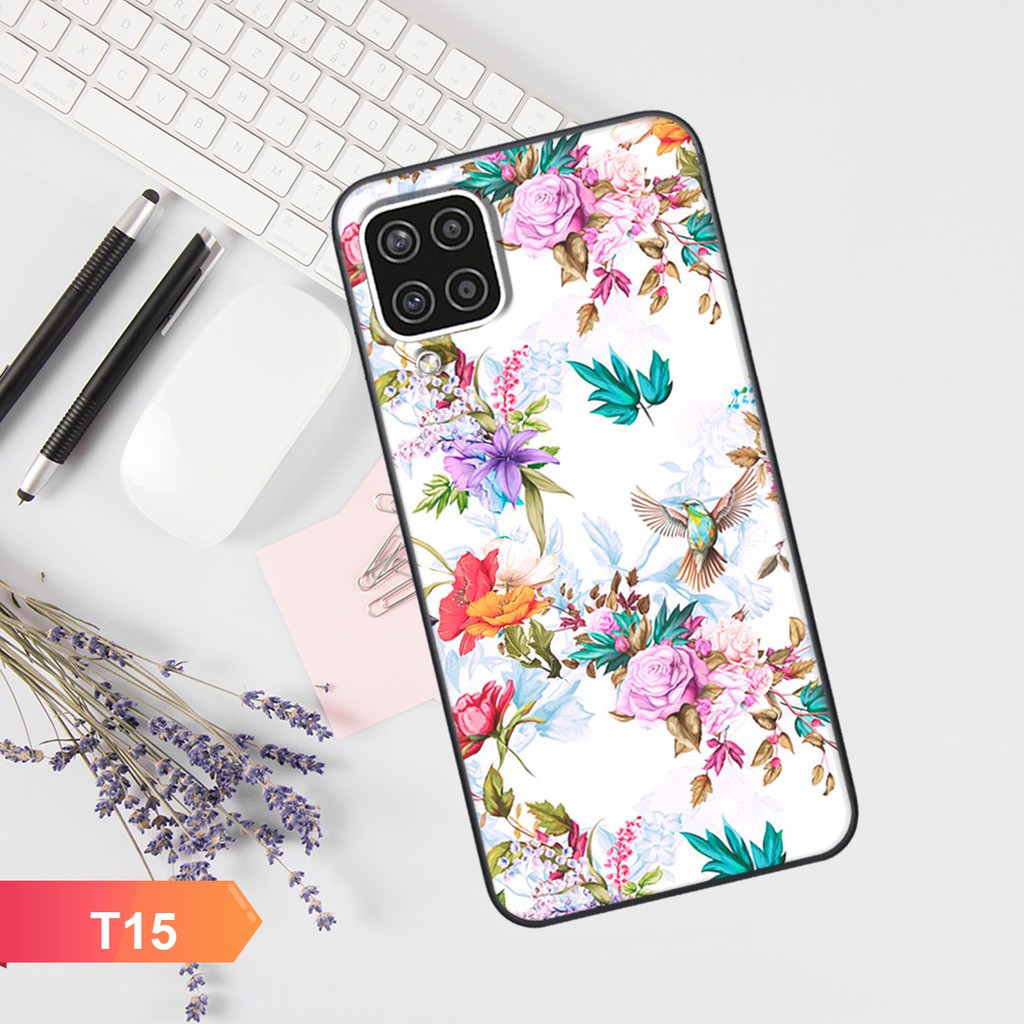 🔥 HÀNG HOT 🔥 Ốp SamSung A12 in hình hoa đẹp