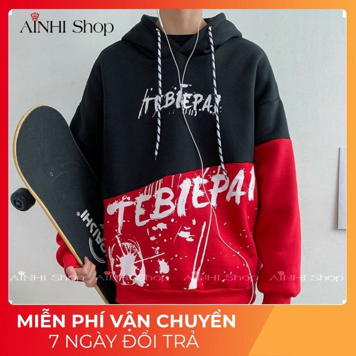 Áo hoodie ❤️FREESHIP❤️ Áo Khoác Hoodie Nam Nữ - mẫu Tebiepal Free Size Dưới 65KG